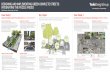 DESIGNING AND IMPLEMENTING GREEN COMPLETE STREETS ... · streets, placemaking, wayfinding, and bikeway design in downtown areas. COMPLETE STREET FEATURES: • Porous asphalt along