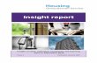 Insight report - Home - Housing Ombudsman · 5 Housing Ombudsman Insight Report, April to September 2019 Insight on data Spotlight on repairs In 2019 we published Room for improvement: