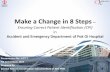Make a Change in 8 Steps - Hospital Authority€¦ · Make a Change in 8 Steps – Ensuring Correct Patient Identification (CPI) in Accident and Emergency Department of Pok Oi Hospital