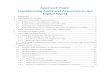 Approach Paper Transforming Audit and Assurance in the ... · Transforming Audit and Assurance in the Digital World 1 Background ... Intrlligrncr (largrly Machinr Lrarning), availablr