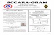 SCCARA-GRAM 2011 04 2011 04.pdf · 2015-07-19 · There is a large amount of satisfaction in snatching success from the jaws of defeat. Success often requires the expertise and experience