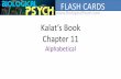 Kalat’s Book Chapter 11biologicalpsych.com/kalat/KalatFlashC11Alpha.pdf · Promotes growth of ovary follicles. releases estradiol and (along with LH) causes follicle to release