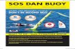 Danbuoy, Man Over Board, Rescue - OceanMedix.com · Designed along life raft specifications. The SOS Dan Buoy marker allows the person overboard to place their arms through the webbing