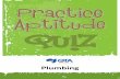 Home - Lake Munmorah High School - Plumbing · 2019-10-12 · Page 2 PART 1: About this Plumbing Resource Guidance This Practice Aptitude Quiz is intended to be a general illustration