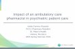 Impact of an ambulatory care pharmacist in psychiatric ... · 1. American Diabetes Association, American Psychiatric Association, American Association of Clinical Endocrinologists,