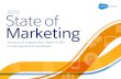 research 2016 State of Marketing - Salesforce.com · integrated their social media activity into their overall marketing strategy (3.4x more likely for integrating email marketing