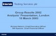 Group Results 2002 Analysts’ Presentation, London 10 March ... · 1 Group Results 2002 Analysts’ Presentation, London 10 March 2003 Richard Nelson, Chief Executive Officer Bill