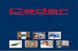 Edge protection is to secure freight and to protect ...donar.messe.de/exhibitor/cemat/2018/E649804/cader-brochure-eng-… · dunnage bags, one-way lashing systems, grip sheets, safety