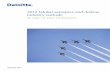2012 Global aerospace and defense industry outlook: A tale ... … · global aerospace and defense (A&D) industry is a tale of two industries. On the one hand, the commercial aircraft