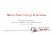 Senior Vice President / Chief Technology Officer ... - Sabre Final.pdf · How Sabre Fits Into Travel Industry Sabre is a global technology company. Our innovative technology is used