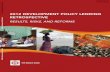 2012 DEVELOPMENT POLICY LENDING …...FY12 (FY09 Q4–FY12 Q3). 2 The objective of this exercise is to take stock of, and distill lessons from, the Bank’s experience with the use