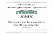 STRUCTURE MANAGEMENT SYSTEM (SMS) · STRUCTURE MANAGEMENT SYSTEM (SMS) Structure Inventory Coding Guide Page 2 ACKNOWLEDGMENTS This Structure Inventory Coding Guide supersedes and