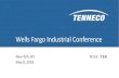 Wells Fargo Industrial Conference - Tenneco/media/Files/T/Tenneco-IR/... · 2018-05-08 · website at investors.tenneco.com or by contacting Investor Relations by directing a request