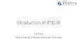 Introduction of RTKLIB - CSISdinesh/GNSS_Train_files/... · 2020-01-26 · 1 Features of RTKLIB (1) It supports multi-GNSS satellites: GPS, GLONASS, Galileo, QZSS, BeiDou and SBAS