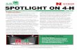 Nebraska Extension 4 H Newsletter May 2018 #4HGrowsHere · In the Spotlight for May Club: Brain Breaks Grab & Go: Showing Rabbits & Poultry Contest: National 4-H Poultry Judging Crop