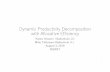 Dynamic Productivity Decomposition with Allocative Efficiency€¦ · 4. Sectoral decomposition •Average productivity: 𝐴̅ ç L 5 Ç ß - 7 -𝐴 ç; 𝑁 ç: total number of
