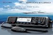 HM-229B/W...The IC-M605EURO is our flagship Class D DSC radio. The radio can be remotely controlled with up to three controllers, RC-M600 COMMAND HEAD and/or HM-229B/W COMMANDMIC ,