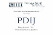 Programa I Polyphonic Day of International Justice€¦ · on the International Criminal Court. Panel moderated by Gleb Bogush (Russia). Center for International and Comparative Criminal
