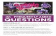 FREQUENTLY ASKED QUESTIONS · For many years, The Gardens on Spring Creek has partnered with local college horticulture programs to bring reasonably-priced, regionally-appropriate,