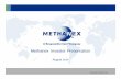 Methanex Investor Presentation173.254.67.121/investor/documents/MXPresentation-Aug2014.pdf · © methanex corporation 2014 0 10,000 20,000 30,000 40,000 50,000 60,000 70,000 80,000