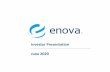 Investor Presentation June 2020filecache.investorroom.com/mr5ir_enova/322/download/Enova...This presentation contains forward-looking statements within the meaning of the Private Securities