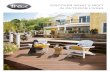 DISCOVER WHAT’S NEXT IN OUTDOOR LIVING · TREX ENHANCE ® DECKING 22-23 TREX TRANSCEND ... your designs before getting started. 4 Select Your Decking With so many colors and grain