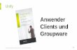 Anwender Clients und Groupware - ECS - Deutschland€¦ · Desktop & Groupware Integration Desktop Clients myPortal for Outlook & Desktop Volle UC Vielfalt für den Desktop oder in