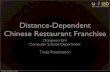 Distance-Dependent Chinese Restaurant Franchisedongwookim-ml.github.io/ThesisPresentation.pdf · Distance-Dependent Chinese Restaurant Franchise Variation of Bayesian non-parametric