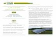 Solar Electric Investment Analysis · a separate requirement for distributed generation, which increased to 1% by 2016 and continued each year thereafter. To qualify as a distributed