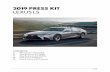 2019 PRESS KIT LEXUS LS - Amazon S3 · LS adds the Lexus Safety System 2.0 as standard equipment. LSS+ 2.0 adds daytime bicyclist detection and low-light pedestrian detection along