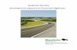 Guide for Permits Development adjacent to Provincial Highways€¦ · highways have a higher potential for more severe and fatal collisions. • Unforgiving highways also result from