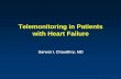 Telemonitoring in Patients with Heart Failure · with Telemonitoring in Tele-HF • Qualitative study of 44 patients assigned to telemonitoring • Interviewed by phone within 3 months