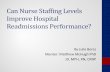 Can Nurse Staffing Levels Improve Hospital Readmissions ... · Study Significance • Many proposed interventions are complicated and costly. • Increasing nurse staffing levels
