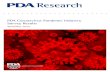 PDA Coronavirus Pandemic Industry Survey ResultsPDA Survey: PDA Coronavirus Pandemic Industry Survey Results April/May 2020 2020 Parenteral Drug Association, Inc. 1Introduction PDA