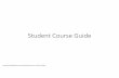 Student Course Guide - Ahmed Tamrawi · • In case you did notmake it to class: • Studythe lecture from the assigned textbook. • Note downthe things that you feel that are ambiguousand