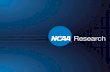 NCAA National Study of Substance Use Habits of College ... … · • Student-athletes are using prescription pain medication more frequently with a prescription than without a prescription.