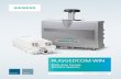 RUGGEDCOM WIN - assets.new.siemens.com · Global availability • Wide frequency band support for deployments around the world RUGGEDCOM WIN5200 outdoor subscriber unit The RUGGEDCOM