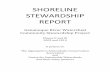 SHORELINE STEWARDSHIP REPORT · REPORT Gananoque River Watershed Community Stewardship Project Phases II and III 2009 and 2010 ... Horizons Program, the YWCA Youth Eco-Internship