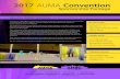 2017 AUMA Convention€¦ · 2017 AUMA Convention Sponsorship Package About the AUMA Convention: This year’s event: November 22 - 24 Calgary TELUS Convention Centre Calgary, Alberta
