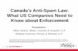 Canada’s Anti- Spam Law: What US Companies Need to Know ...files.dorsey.com/files/upload/krasnow-canada-anti-spam-enforcemen… · Canada’s Anti- Spam Law: What US Companies Need