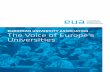 EuropEan univErsity association The Voice of Europe’s ... membership brochure 2019.pdf · European events and discussions where university leaders can learn and showcase good practices.