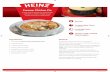 RECIPE Creamy Chicken Piepromo.heart.co.uk/heinz/recipes/creamy_chicken_pie.pdf · Soup, with a pinch of black pepper, simmer for 5 minutes. Pour into an ovenproof dish, take approximately