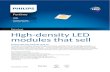 Datasheet High-density LED modules that sell€¦ · Fortimo LED Fortimo SLM PW 1204 L09 1619 G7 Datasheet High-density LED modules that sell Fortimo LED SLM 1204 L09 1619 G7 For