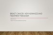 Breast Cancer: New Advances and Treatment Paradigm...Review key advances in breast cancer therapy. BREAST CANCER 1 in 8 women are diagnosed with breast cancer Approximately 250,000