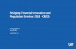 Bridging Financial Innovation and Regulation Seminar 2018 ... · Bridging Financial Innovation and Regulation Seminar 2018 - CBCS Prepared by Bitt Inc. June 29, 2018 ... This means