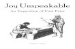 Joy Unspeakable - One Saint · Joy Unspeakable: Introduction 1 Introduction: Brothers and sisters in Christ Jesus, this book is an exposition into the ﬁrst epistle of Peter and
