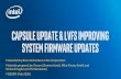Presented by Brian Richardson, Intel Corporation · FMP Driver ImageTypeId GUID A Public Key(s) GUID A ESRT Payload Payload Header (Extensible) FMP Header UEFI Capsule ... Final OS