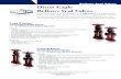 Bellows Seal Valves AIR Dixon Eagle Bellows Seal Valves... · Bellows Seal Valves Producing a variety of steel and stainless steel, bellows seal gate and globe valves. Bellows seal