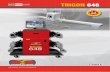 TRIGON 648 - MONDOLFO FERRO · TRIGON 648 IS A PROFESSIONAL WHEEL ALIGNER WITH 8 SENSORS FOR PASSENGER CARS AND VANS. Wheeled and mobile, the aligner features an attractive design,