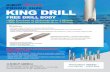 PROMO 2020 KING DRILL - Hemly ToolPROMO 2020 - FREE DRILL BODY Optimized insert design for maximum drilling efficiency KING DRILL High performance and improved chip Evacuation Recommended